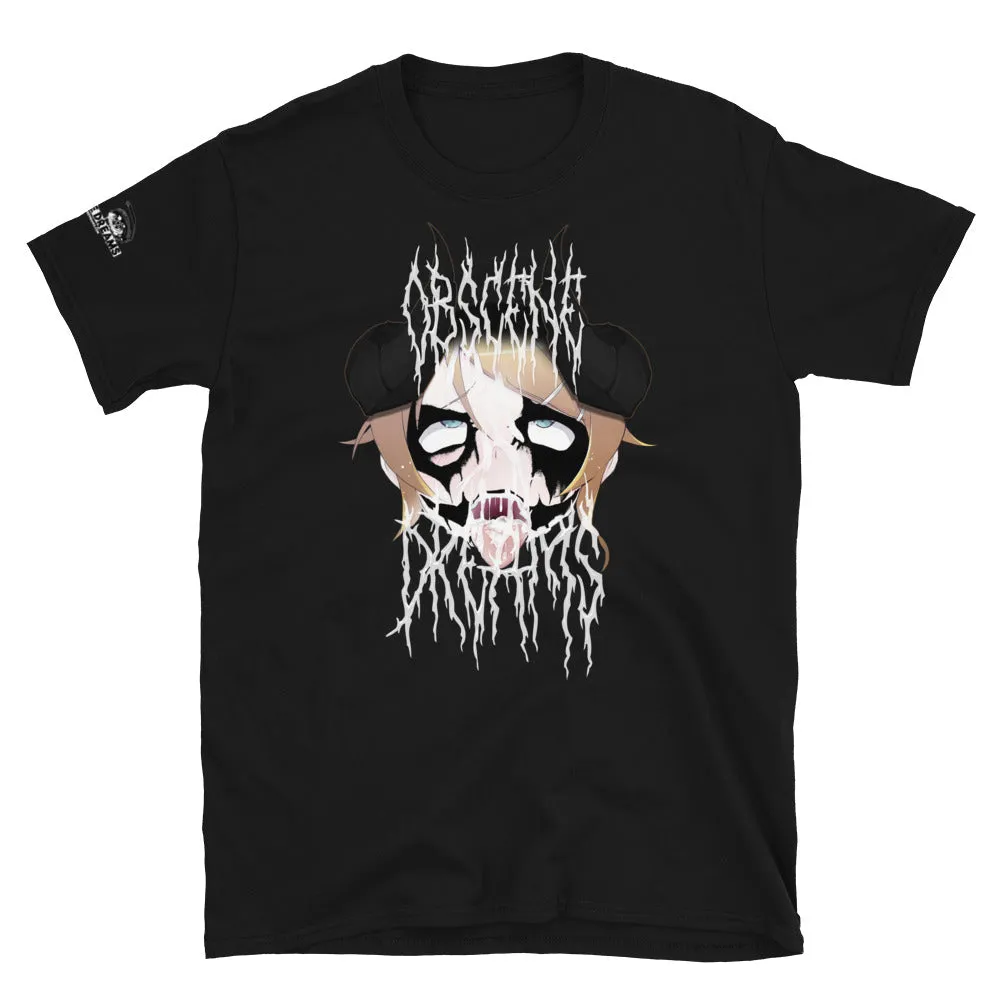 BLACK METAL AHEGAO T SHIRT