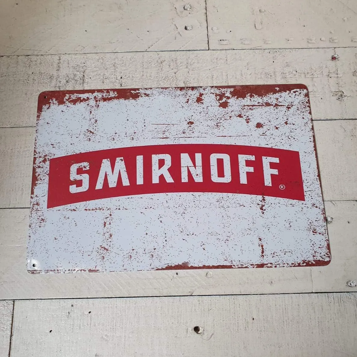 Metal Sign - Smirnoff