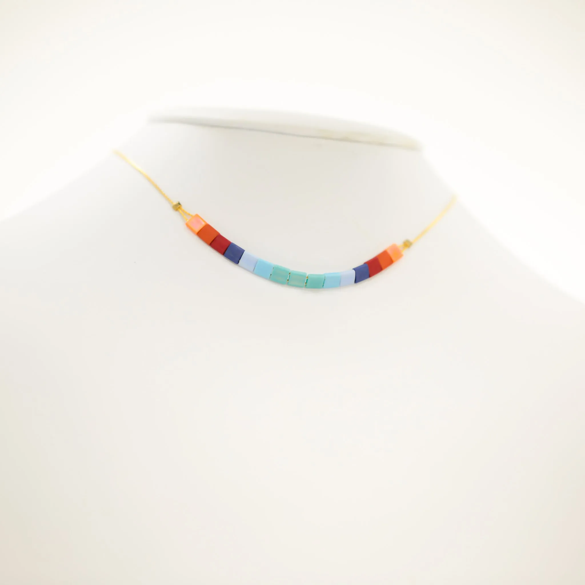 OMBRE TILE NECKLACE